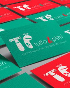 Branding e identidad visual Tulfo & Piltri | Ecoprendas para peques molones